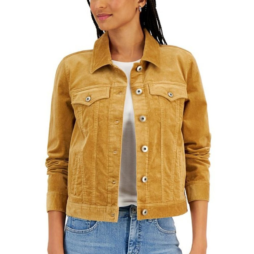 LEVISTRAUSS Tan Corduroy Jacket Size Large